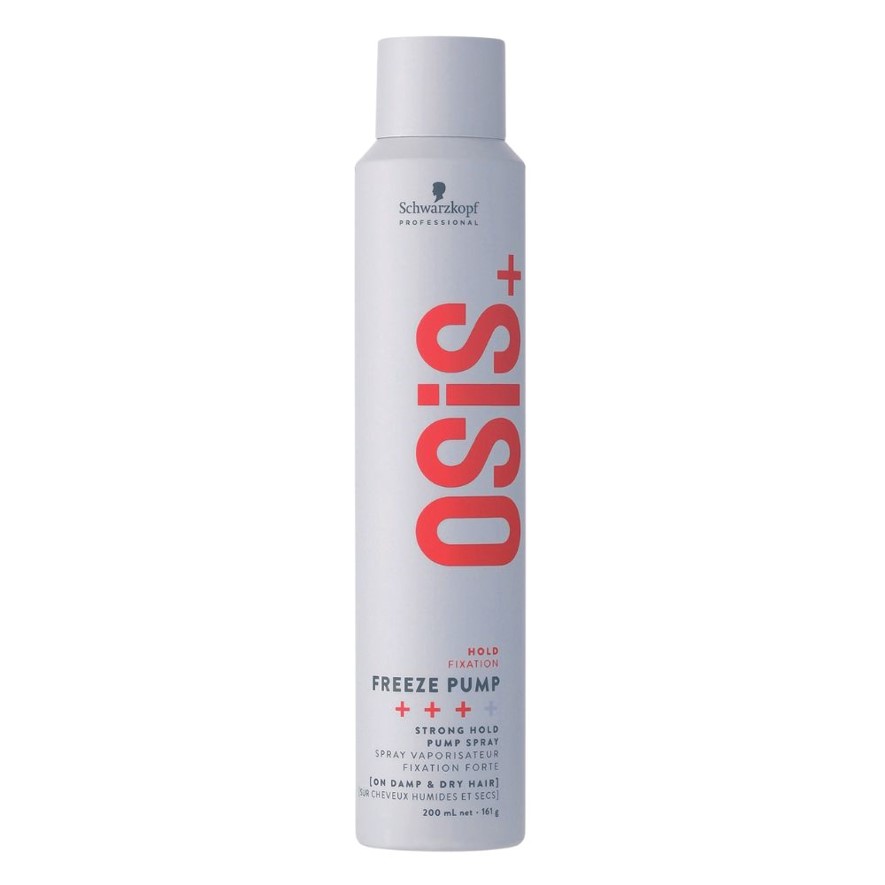 OSiS Freeze Pump neaerozolinis stiprios fiksacijos plaukų lakas (200ml)